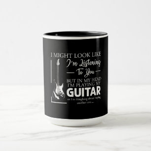 Mug J'ai l'impression de t'écouter de la guitare musi