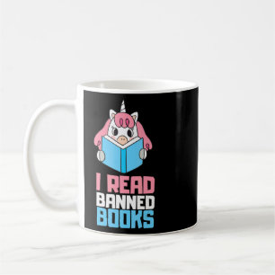 Mug J'Ai Lu Banned Books Reader Bookworm