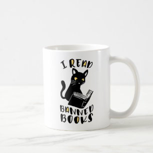 Mug J'ai lu des livres interdits Cat