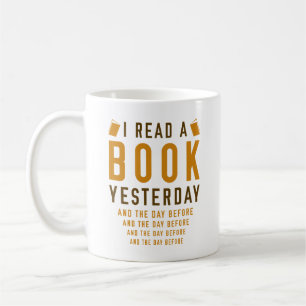 Mug J'Ai Lu Un Livre Hier