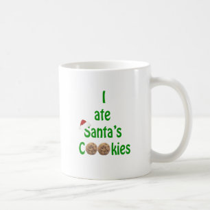 Mug J'ai mangé des cookies Père Noël