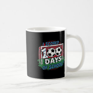 Mug J'ai marqué 100 jours d'école joueur de football p