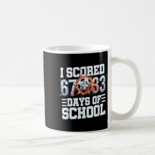 Mug J'ai marqué 67+33 100ème Jours De École Football S