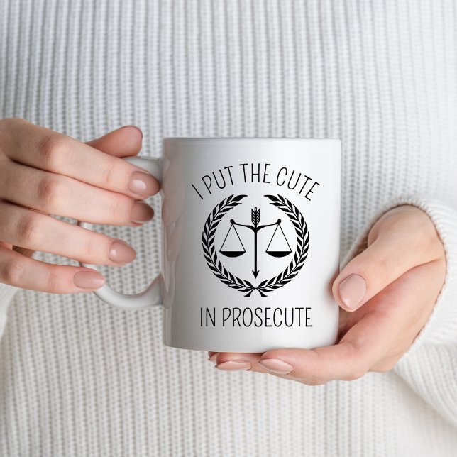 Mug J'Ai Mentionné Le Droit Paralégal Du Procureur (Créateur téléchargé)