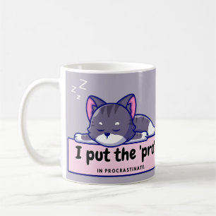 Mug J'ai mis le 'pro' dans : Hilarious Writer's Comic 