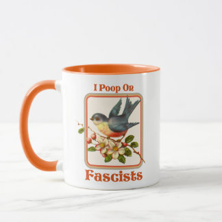 Mug J'ai mis les fascistes au poing