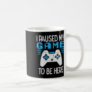 Mug J'ai mis mon jeu en pause Manette de jeu pour garç