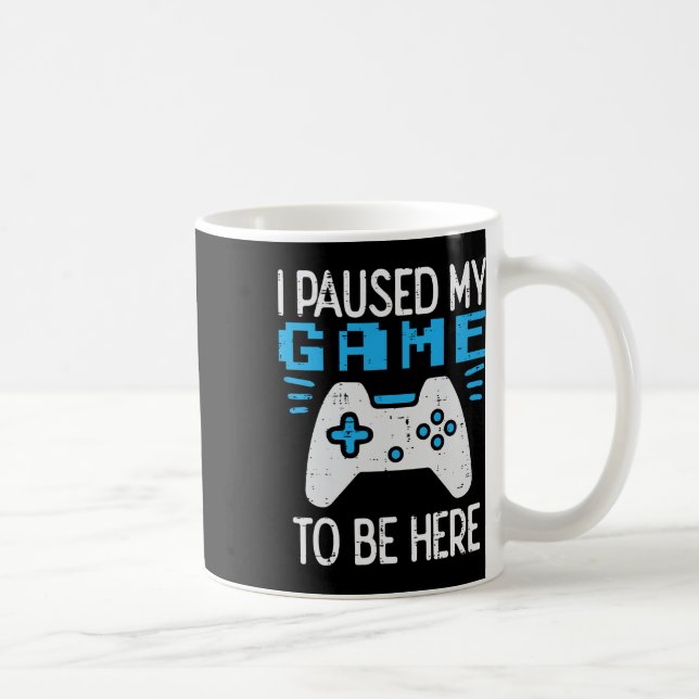 Mug J'ai mis mon jeu en pause Manette de jeu pour garç (Droite)