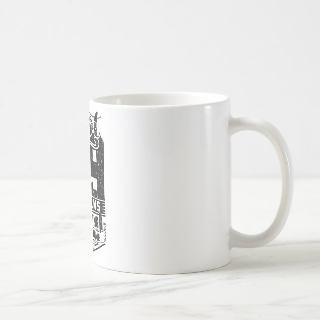 Mug J'ai obtenu 99 problèmes mais le levage n'est pas (Droite)