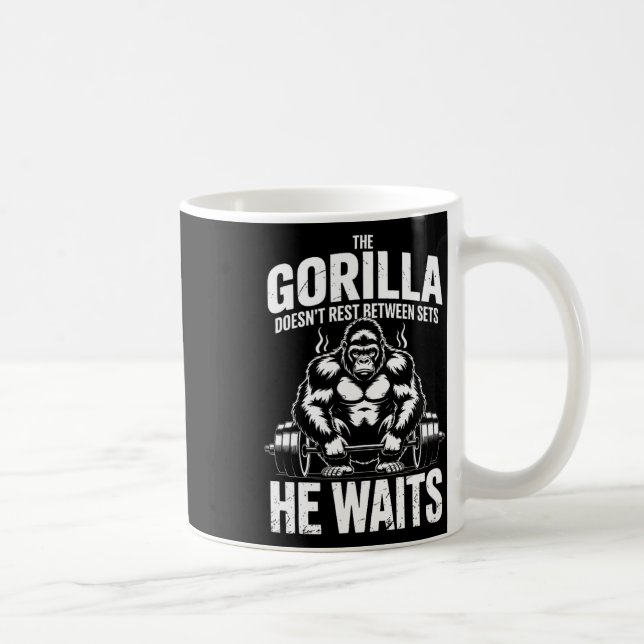 Mug J'Ai Obtenu Ce Gorilla En Moi Gros Phase Gym Entra (Droite)