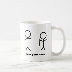 Mug J'ai obtenu votre dos