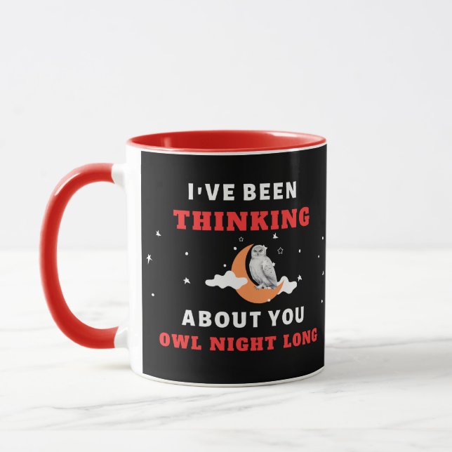 Mug J'ai pensé à toi pendant toute la nuit (Gauche)