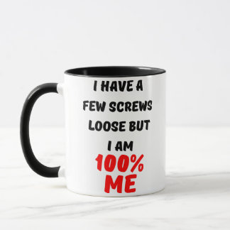MUG J'AI QUELQUES ÉCRAN LOOSE MAIS JE SUIS 100% MOI