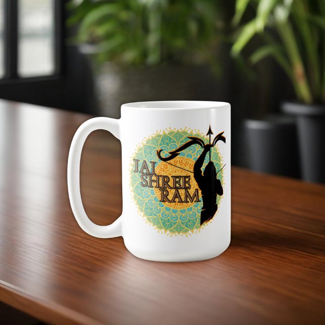 Mug Jai Shree Ram (Créateur téléchargé)