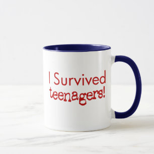Mug J'ai survécu à des adolescents !