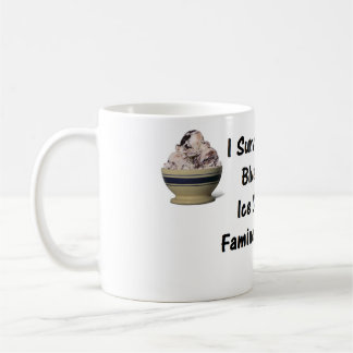 Mug J'ai survécu à la famine bleue de crème glacée de