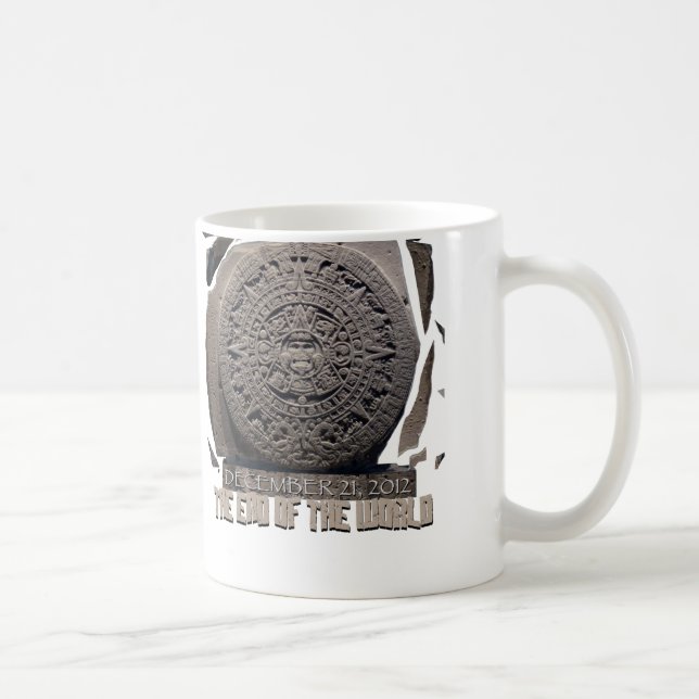 MUG J'AI SURVÉCU À LA FIN DU MONDE 2012 (Droite)