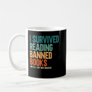 Mug J'Ai Survécu À La Lecture Interdite Livres Livre L