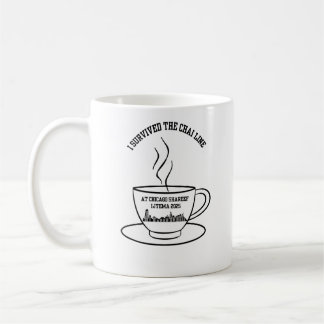 Mug J'ai survécu à la ligne de chai à Chicago Shareef