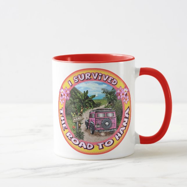 Mug J'ai survécu à la route de Hana (Droite)