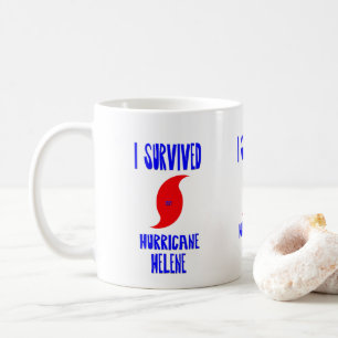 Mug J'ai survécu à l'ouragan Helene
