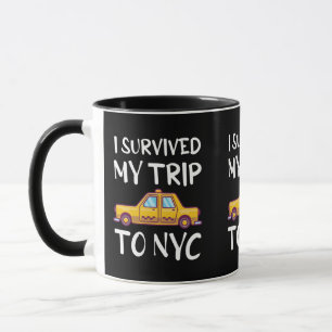 Mug J'Ai Survécu À Mon Voyage À New York