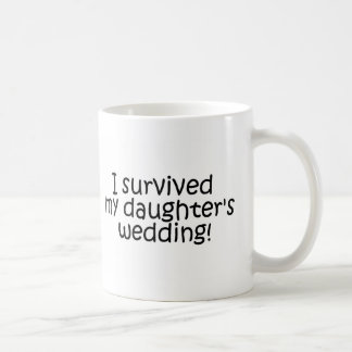 Mug J'ai survécu au mariage de ma fille