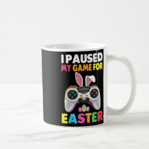 Mug J'Ai Suspendu Mon Jeu Pour Pâques Joueur Vidéo Con