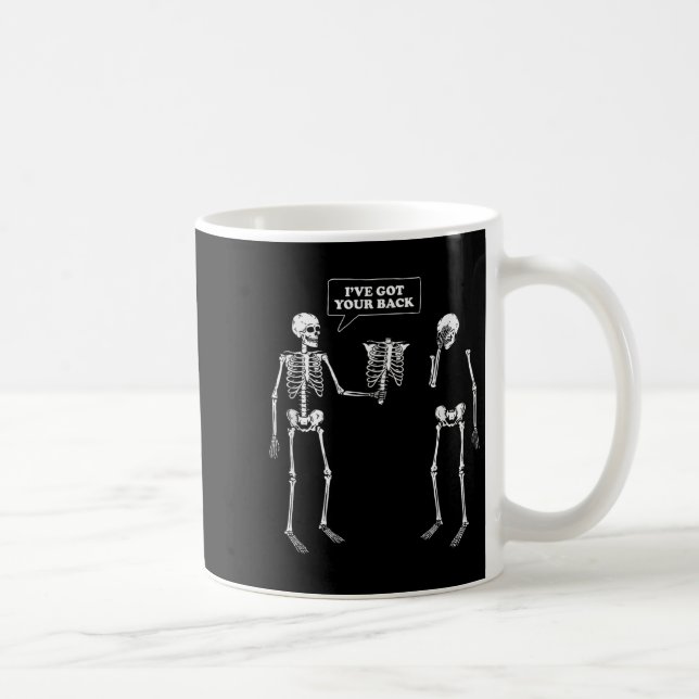 Mug J'Ai Ton Dos _ Drôle Pun Skeleton (Droite)