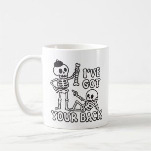 Mug J'ai ton dos squelette drôle