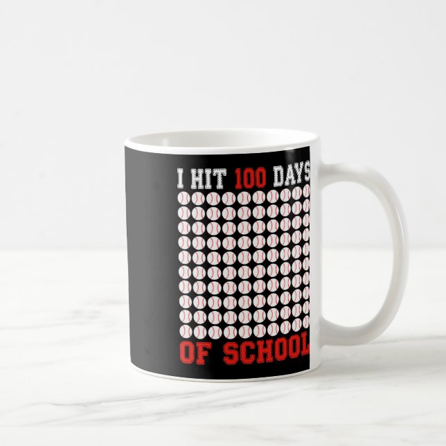 Mug J'Ai Touché 100 Jours D'École Par Le 100E Jour De  (Droite)