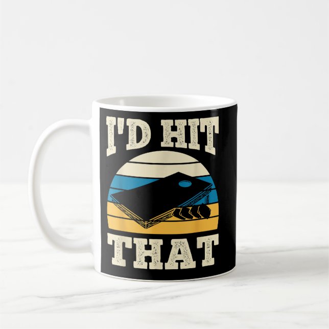 Mug J'Ai Touché Ce Sac Bean Cornhole (Gauche)