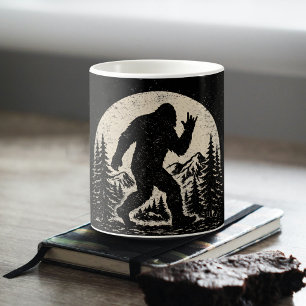 Mug J'ai trouvé Jésus mais je cherche toujours Bigfoot