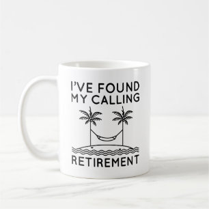 Mug J'ai trouvé ma retraite