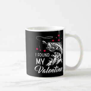 Mug J'ai Trouvé Mon Valentin Drôle De Pêche La Saint-V