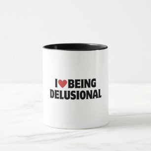 Mug J'ai un coeur   J'Aime Être Delusional   90s Esthé