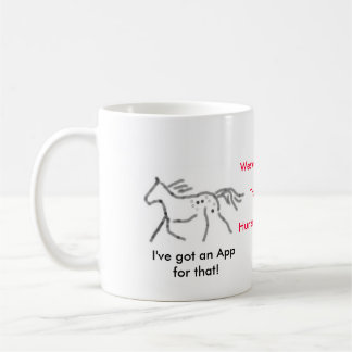 Mug J'ai un $$etAPP pour cela !  Appaloosa