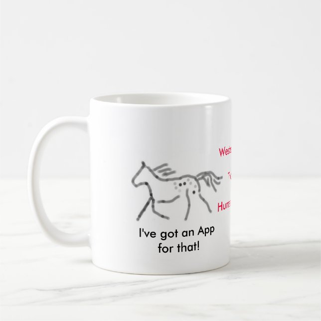 Mug J'ai un $$etAPP pour cela !  Appaloosa (Gauche)