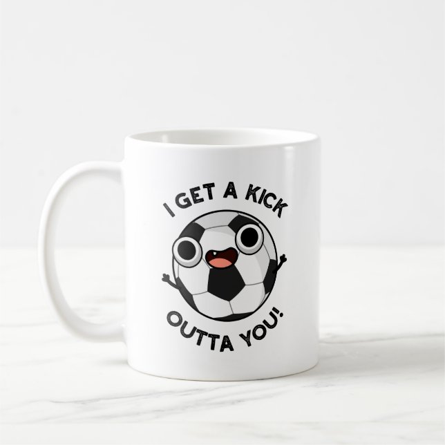 Mug J'Ai Un Fick Outta Tu Drôle Pun De Football (Gauche)