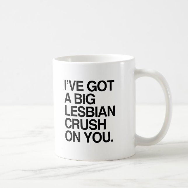 MUG J'AI UN PETIT BÉGUIN LESBIEN POUR VOUS (Droite)
