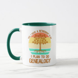 Mug J'Ai Un Régime De Retraite. Je Prévois Faire De