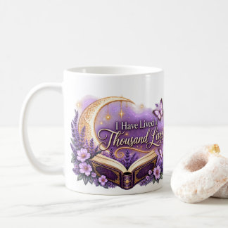 Mug J'ai Vécu Mille Vies Amoureux des Livres