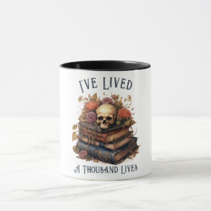 Mug J'Ai Vécu Mille Vies, Louveur De Livre
