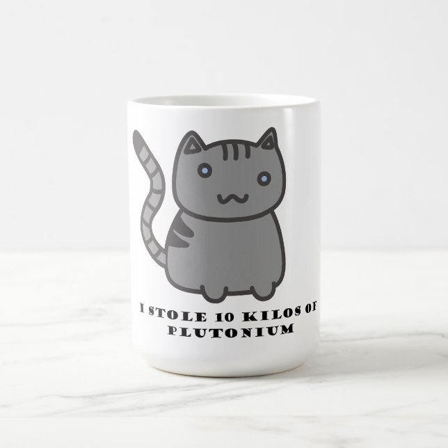 Mug J'ai volé 10 kilos de plutonium (Centre)