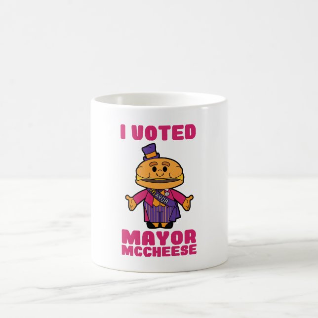 Mug J'ai voté Maire Mccheese  (Centre)