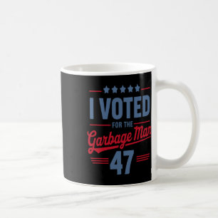 Mug J'ai voté pour l'homme de Garge 47 Garge drôle pou