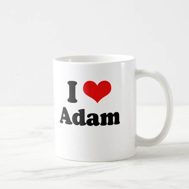 Mug J'aime Adam (Droite)
