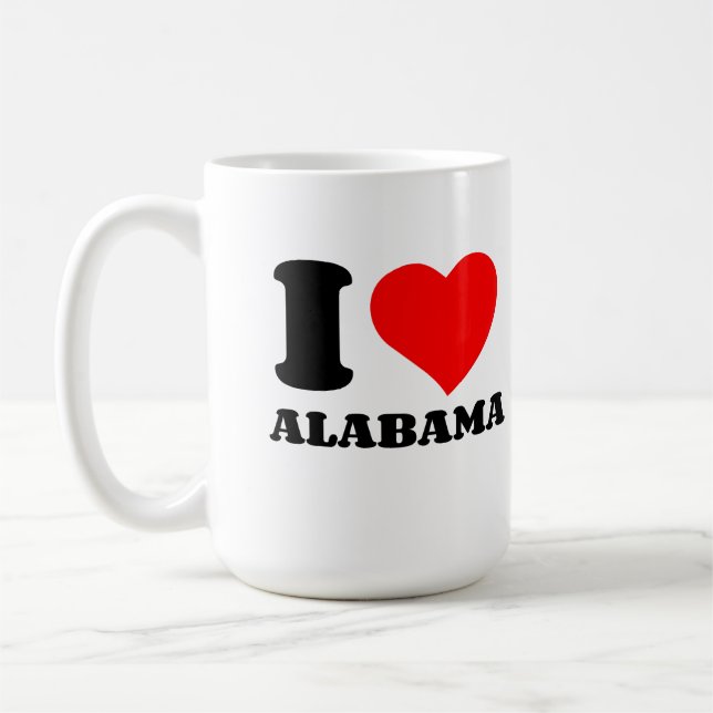 MUG J'AIME ALABAMA (Gauche)