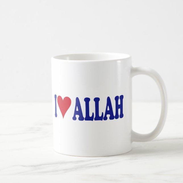 Mug J'aime Allah (Droite)