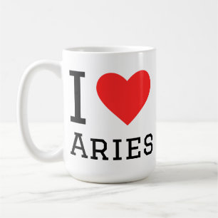 Mug J'aime aries
